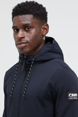CMPD Zip-Up Hoodie in Blue