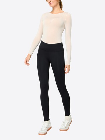 Nur Die - Skinny Leggings ' Soft Winter ' en negro: frente