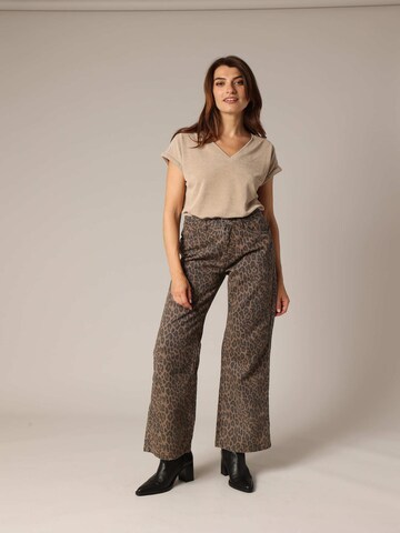 Loosefit Jean ' PRISTY ' Deeluxe en beige