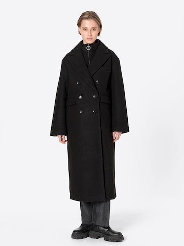 ONLY Between-seasons coat 'OLIVIA' in Black: front