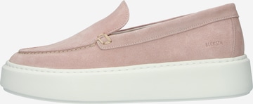 BLACKSTONE Mokassin 'Cameron BL487' in Pink: Vorderseite