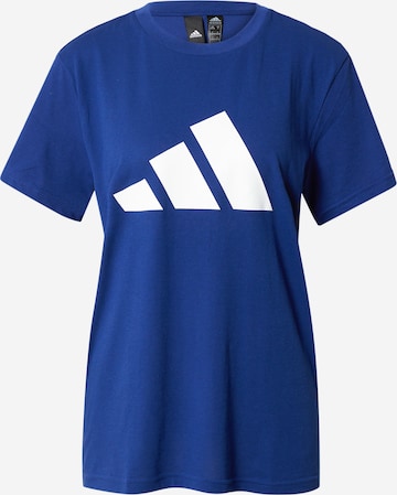 ADIDAS PERFORMANCE Sportshirt in Blau: predná strana