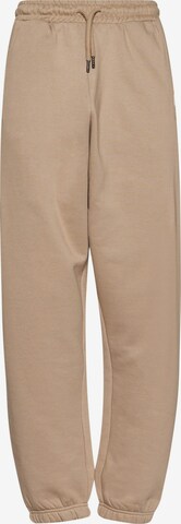 Tapered Pantaloni di DEF in marrone: frontale