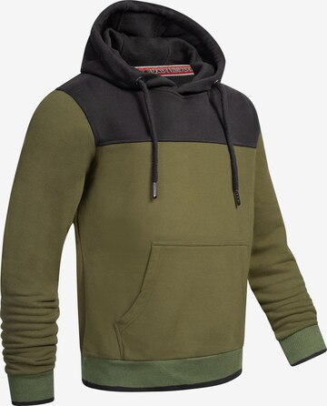 Alessandro Salvarini Sweatshirt 'Duori' in Groen