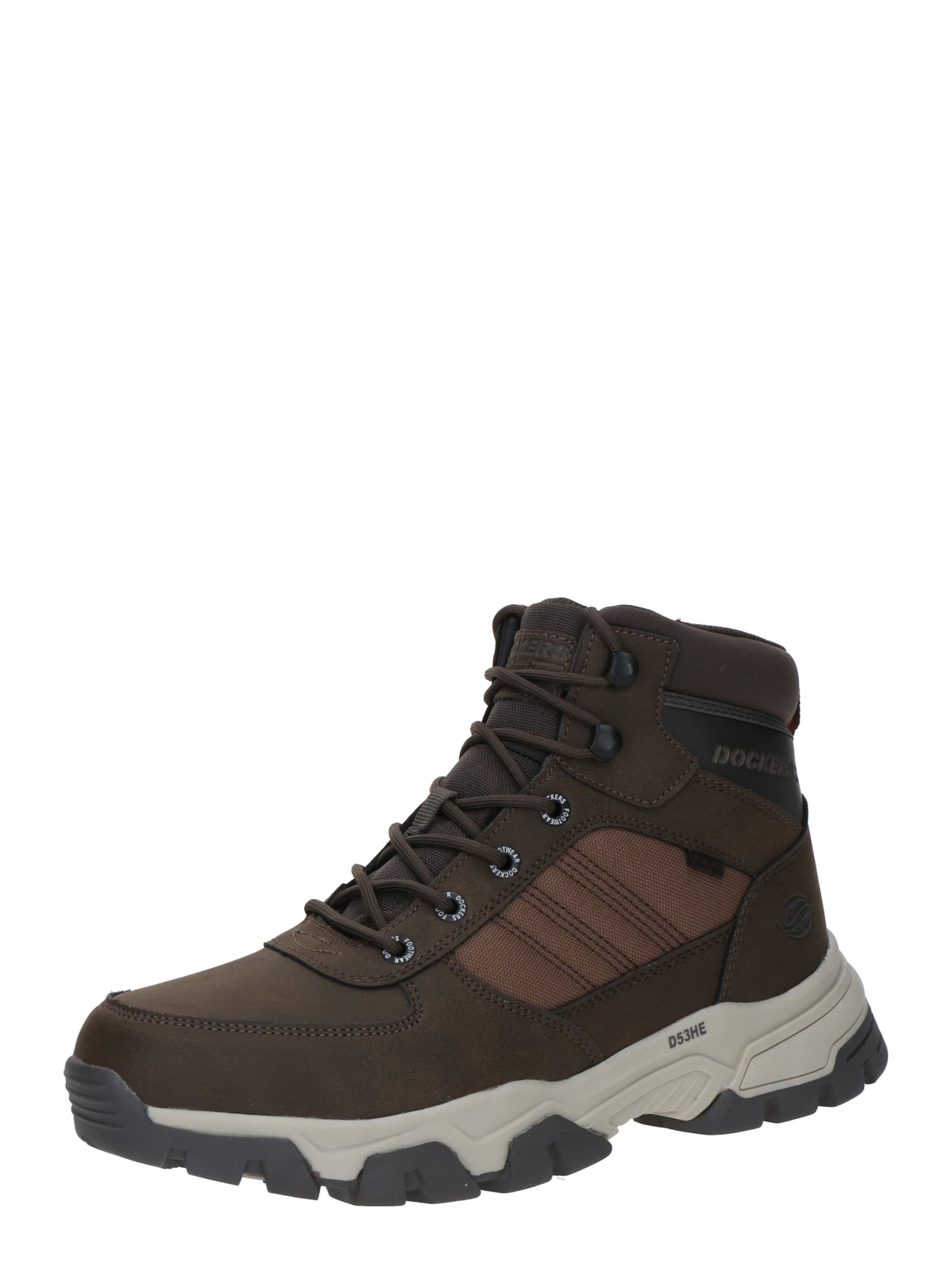 Dockers by Gerli - Botas con cordones en marrón: frente