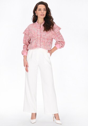 faina - Chaqueta de entretiempo en rosa