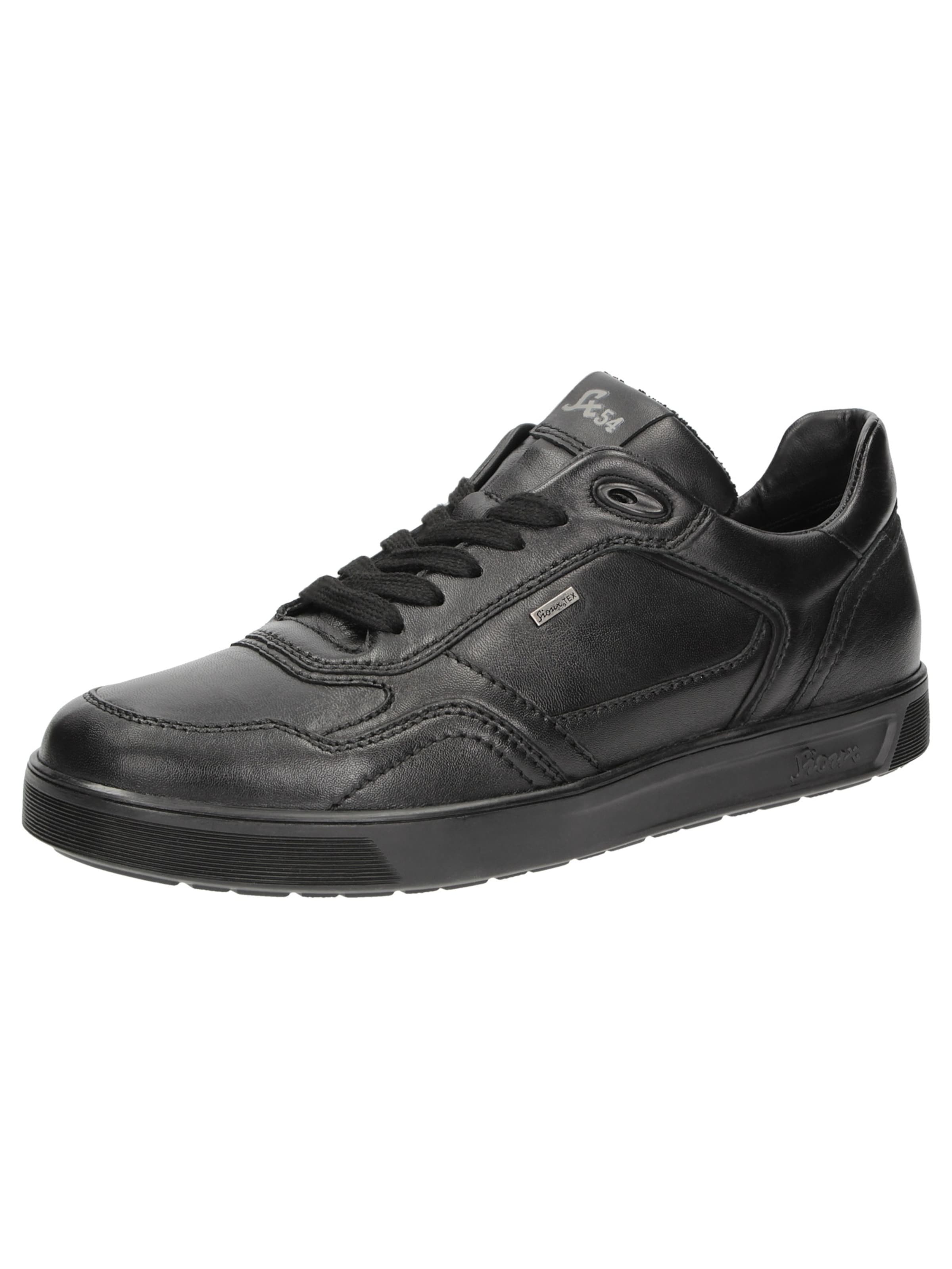 SIOUX Sneakers laag in Zwart: voorkant