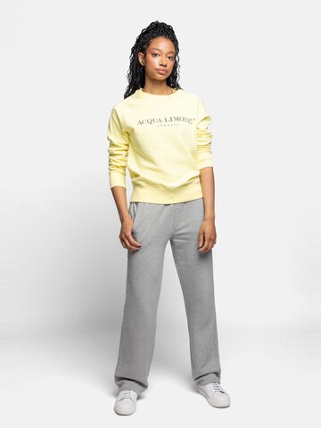 Acqua Limone Sweatshirt 'College Classic' i gul