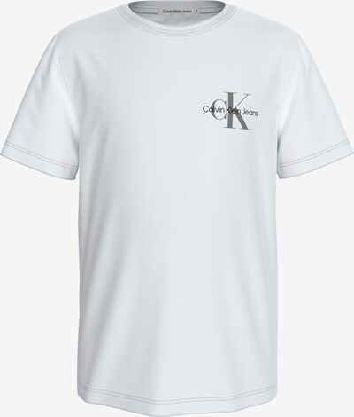 Calvin Klein Jeans T-Krekls, krāsa - pelēks / melns / balts, Preces skats