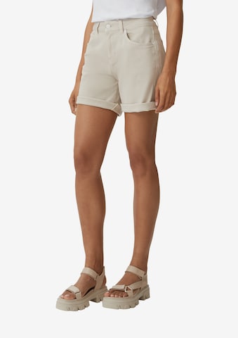 COMMA Regular Shorts in Beige: predná strana