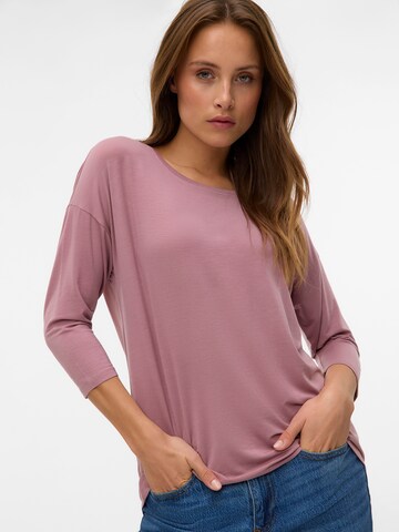 VERO MODA Футболка 'VMAVA' в Ярко-розовый: спереди