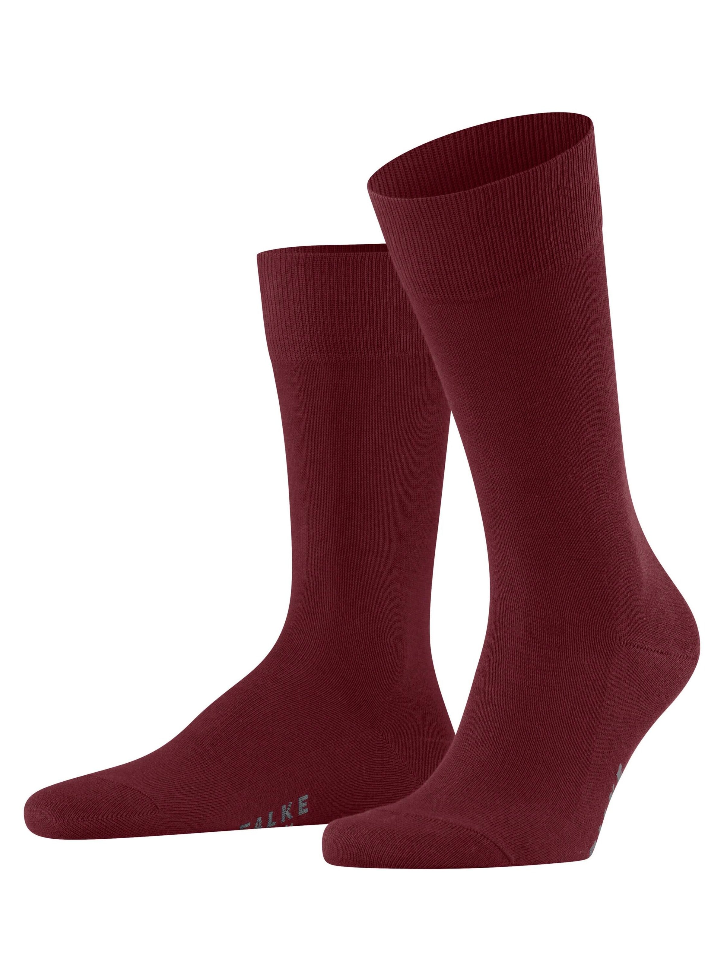 FALKE Socken 'Family'‌‌‌‌‌‌‌‌‌‌ in Rot: Vorderseite