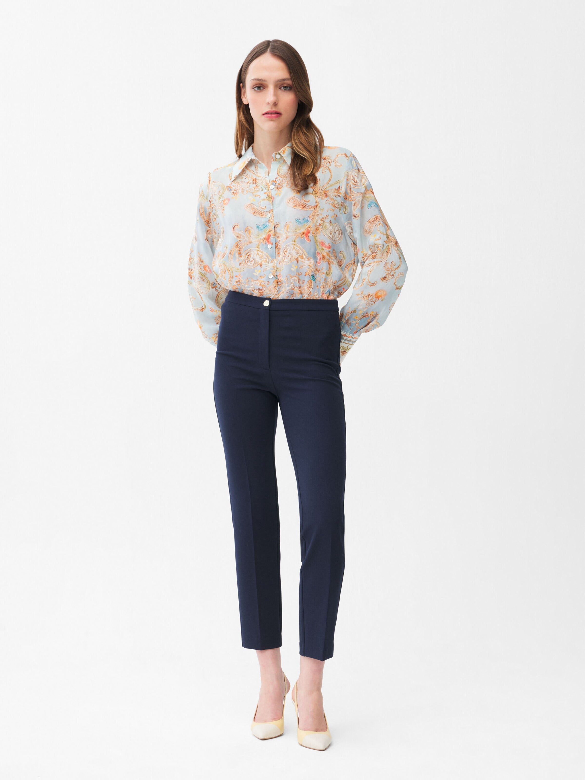 Coupe slim Pantalon adl en bleu