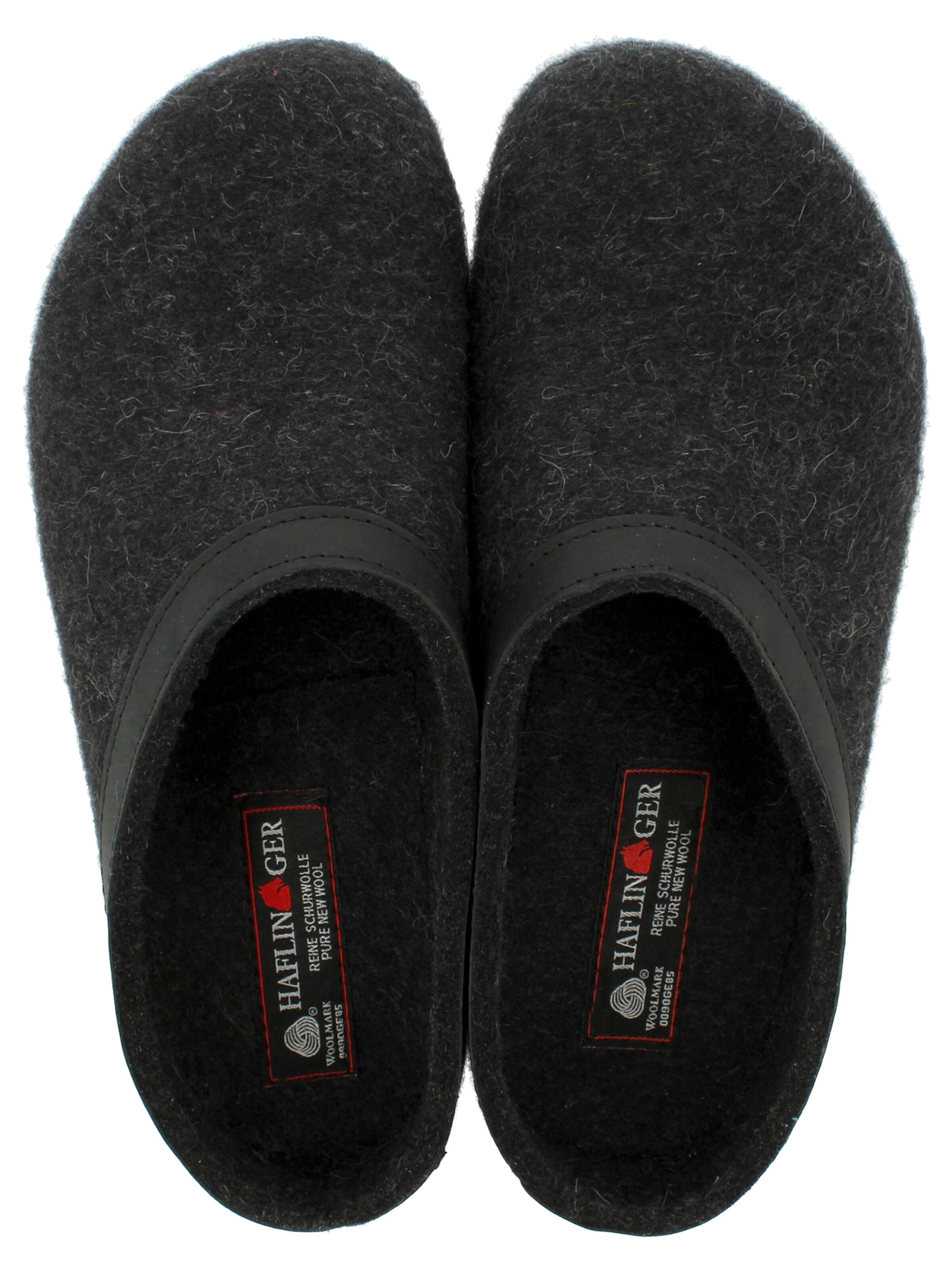 HAFLINGER Slippers 'Grizzly Torben' in Grey