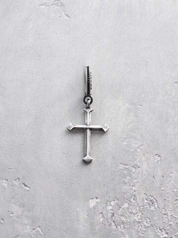 REYTEL Earring 'GOTHIC' in Silver: front