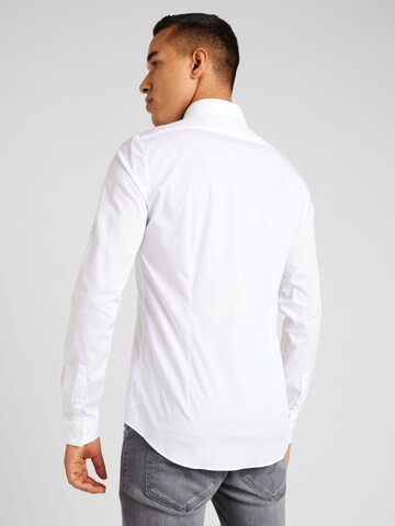 Calvin Klein Slim fit Overhemd in Wit