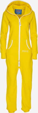 Moniz Jumpsuit in Geel: voorkant