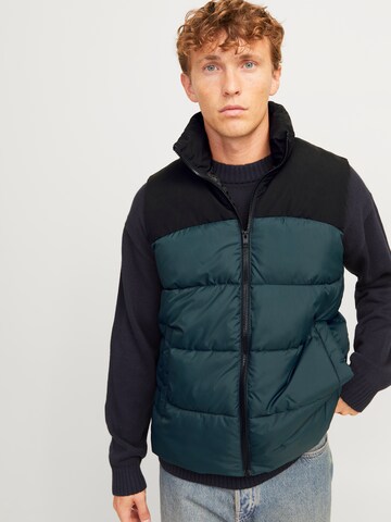 Gilet 'JJMOON' JACK & JONES en vert