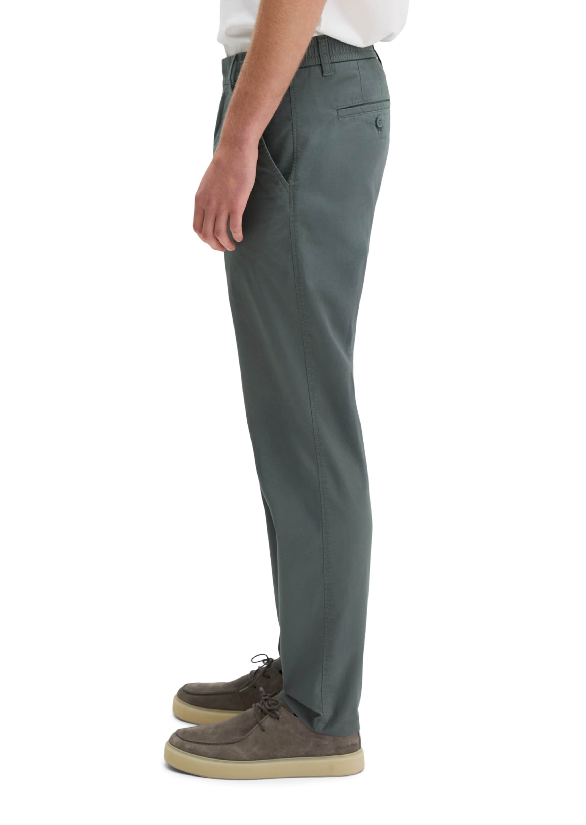 Marc O'Polo Regular Chino trousers 'Morot' in Grey