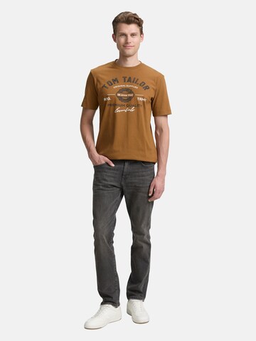 TOM TAILOR Shirt in Bruin