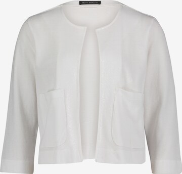 Betty Barclay Knit Cardigan in White: front