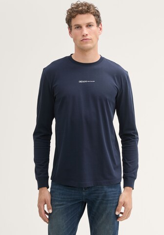 TOM TAILOR DENIM Shirt in Blau: Vorderseite
