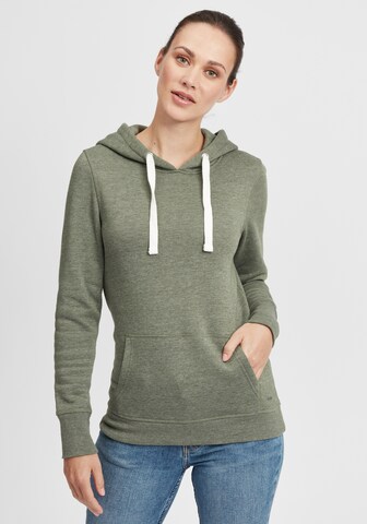 Oxmo Sweatshirt 'Olive' in Groen: voorkant