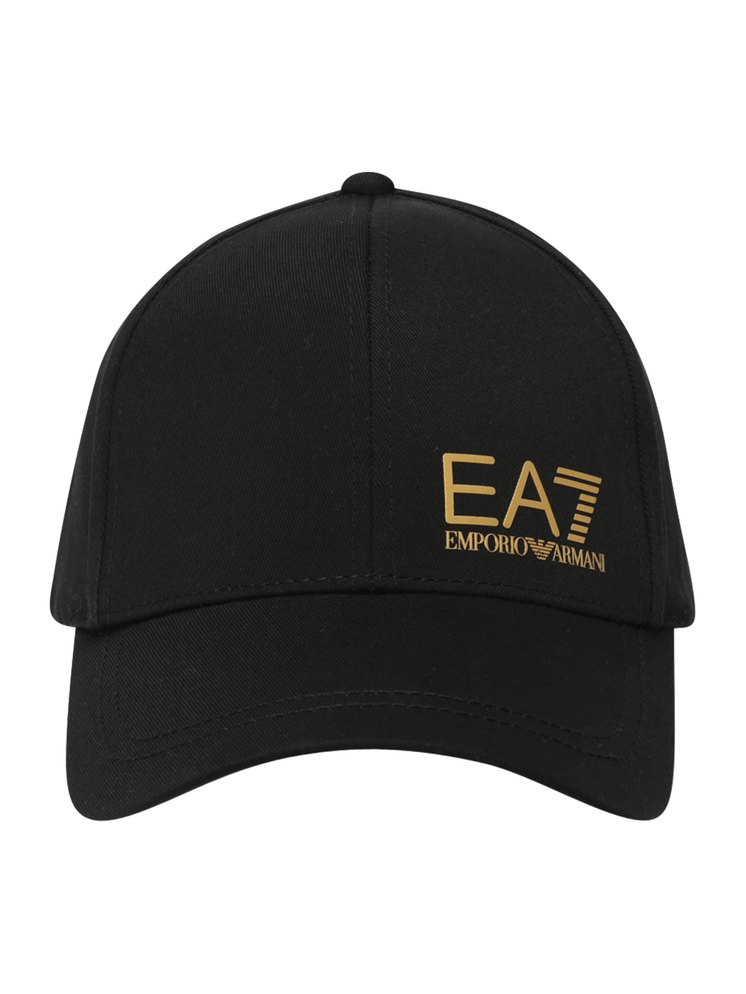 Șapcă de la EA7 Emporio Armani pe negru