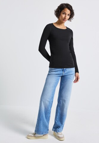 STREET ONE Shirt in Schwarz