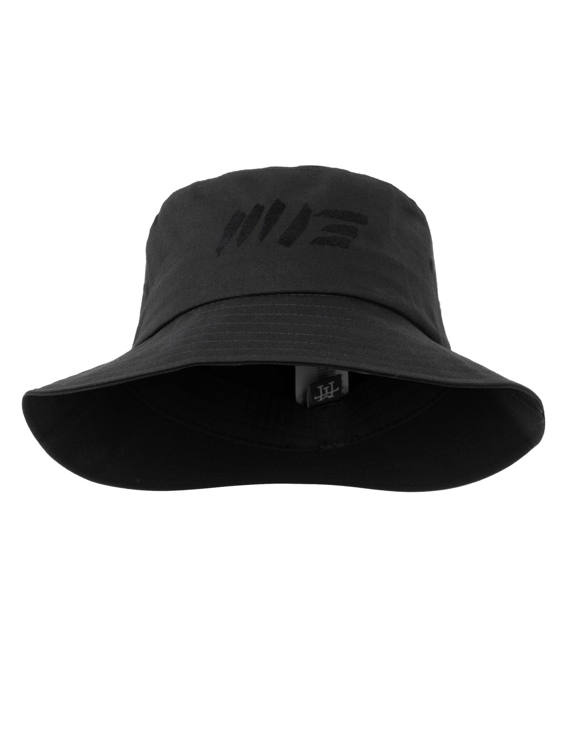 Manufaktur13 Beanie 'Bucket' in Black: front