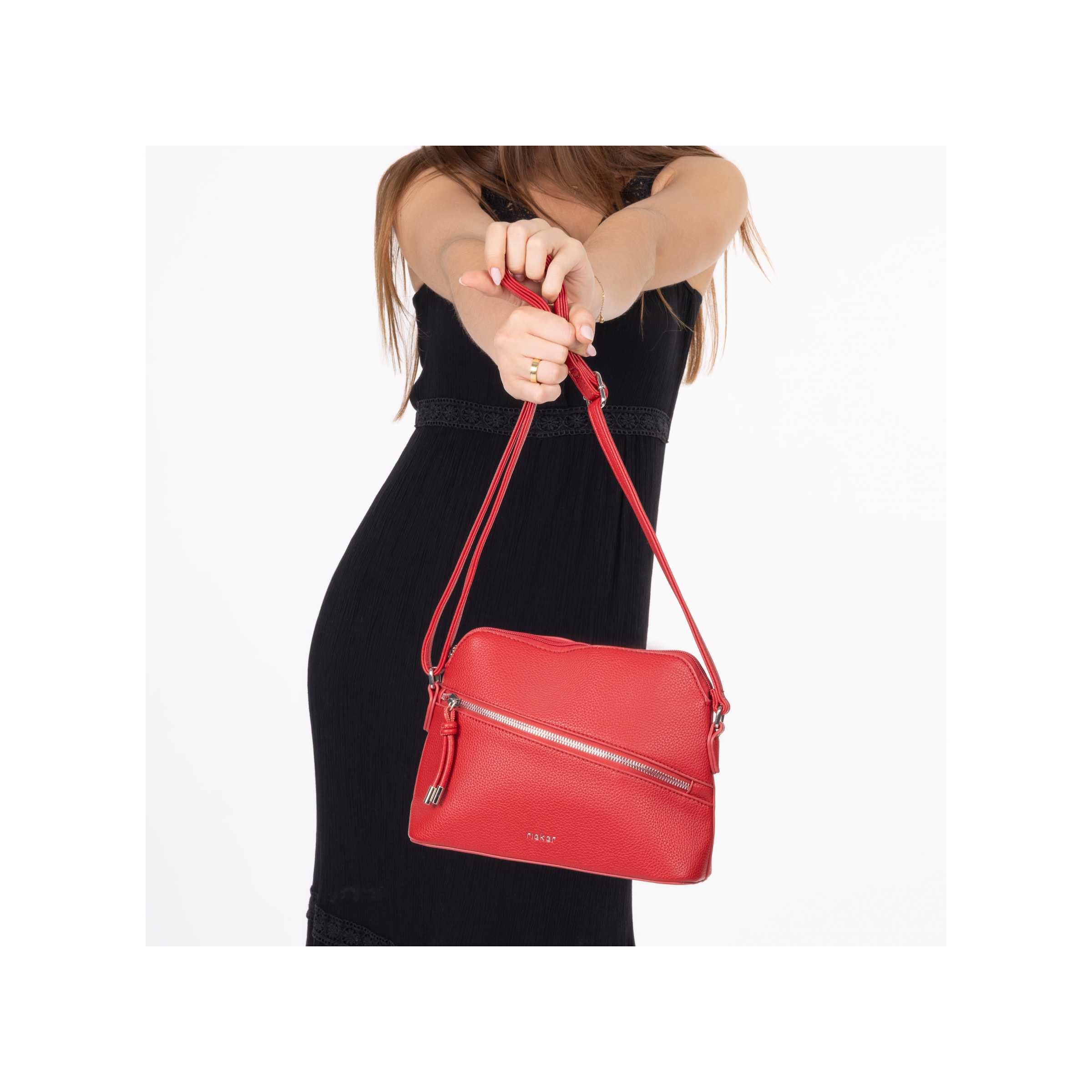 Sac bandoulière Rieker en rouge