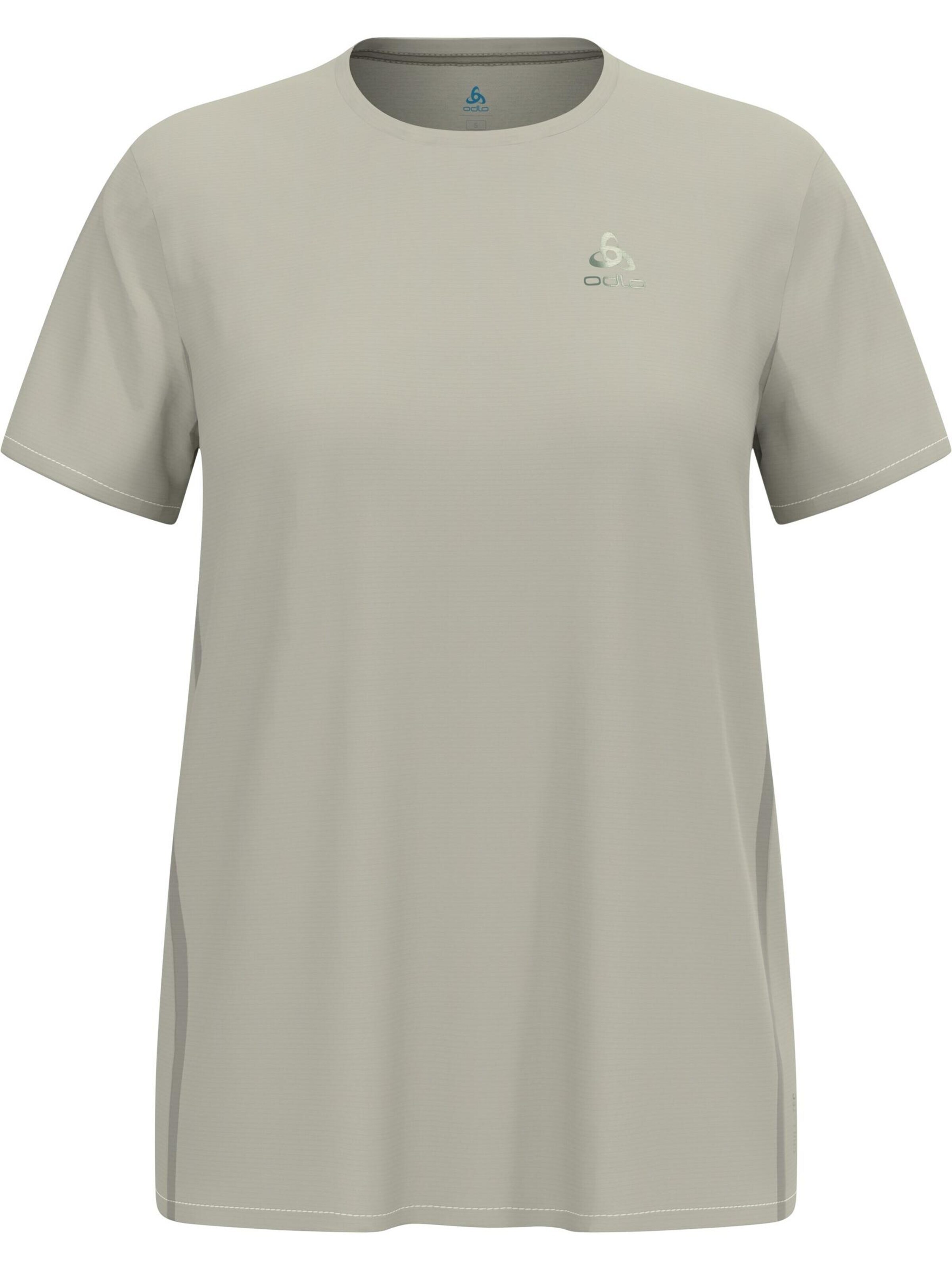 ODLO Functioneel shirt 'ZEROWEIGHT CHILL-TEC' in Grijs: voorkant