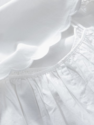 Tuta jumpsuit di Next in bianco
