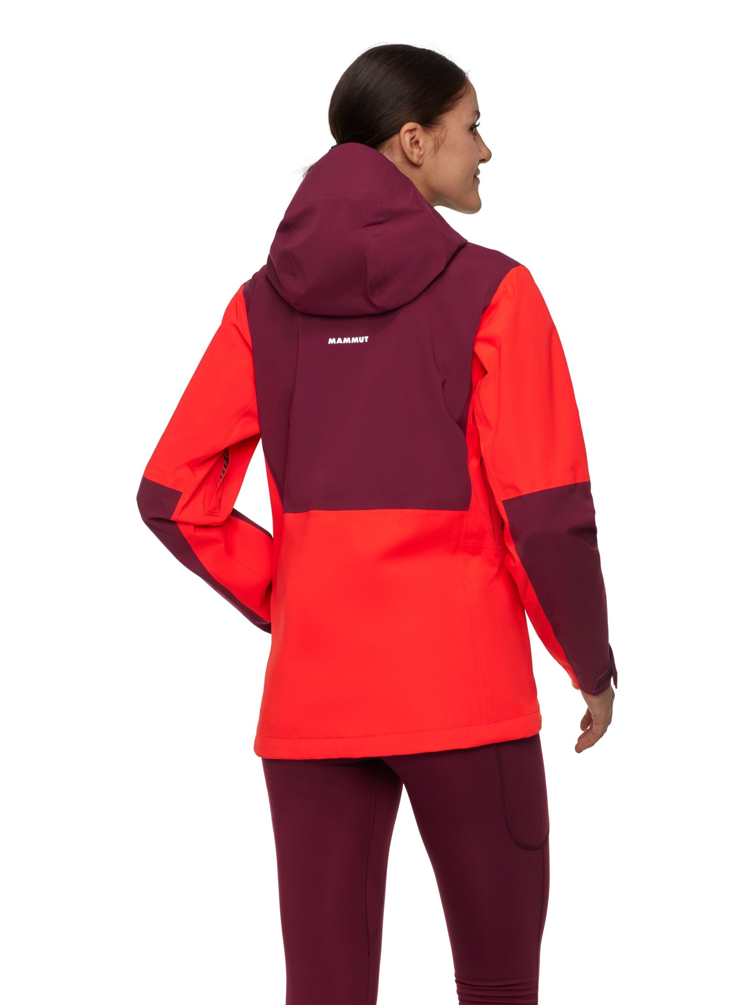 MAMMUT Outdoor Jacket in Red