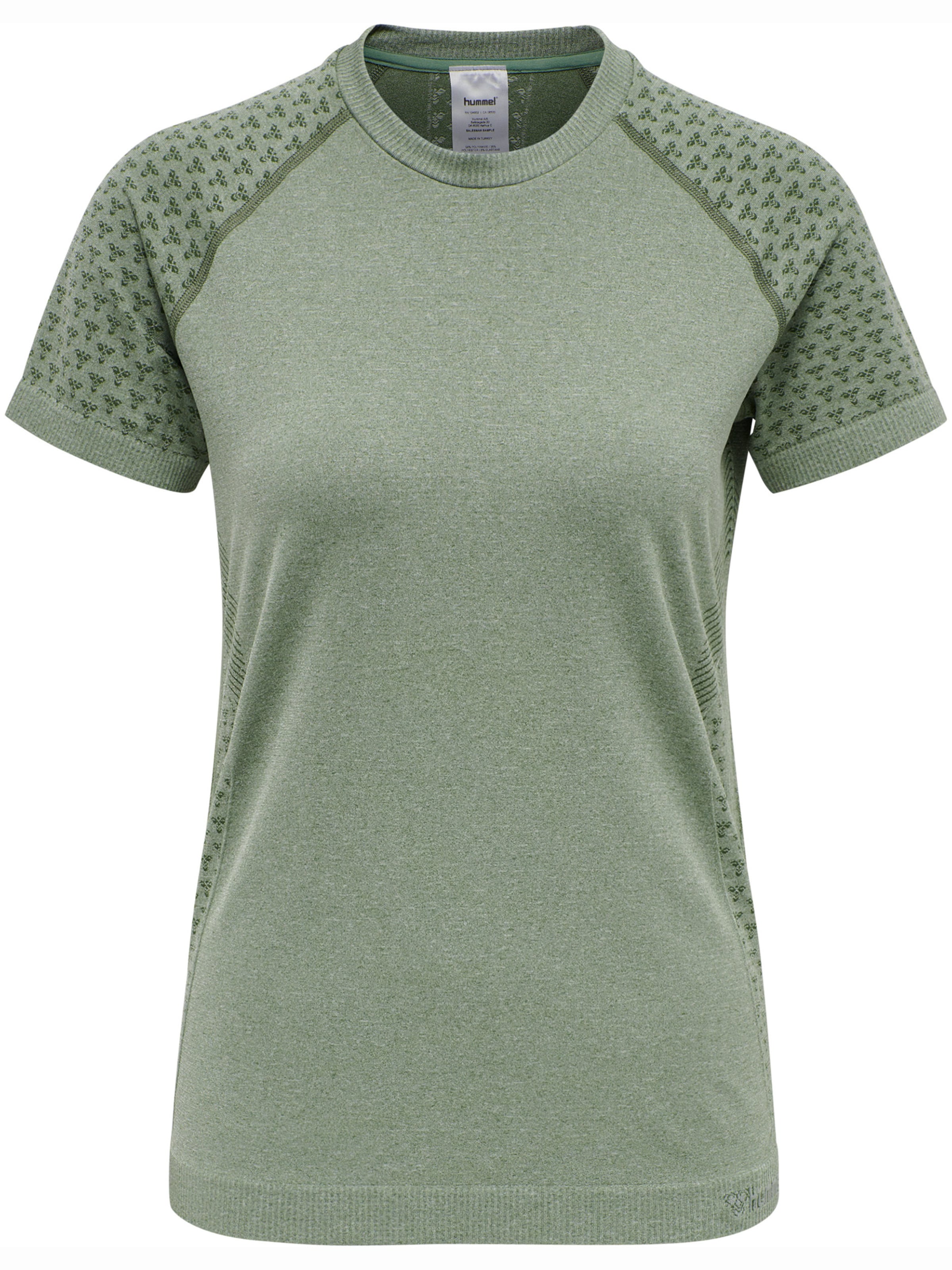 Hummel Performance shirt in Green: front