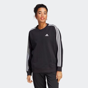 ADIDAS SPORTSWEAR Sportsweatshirt 'Essentials' in Schwarz: Vorderseite