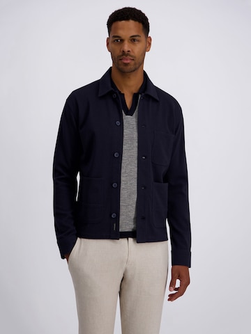 PIERRE CARDIN Comfort fit Overhemd in Blauw: voorkant