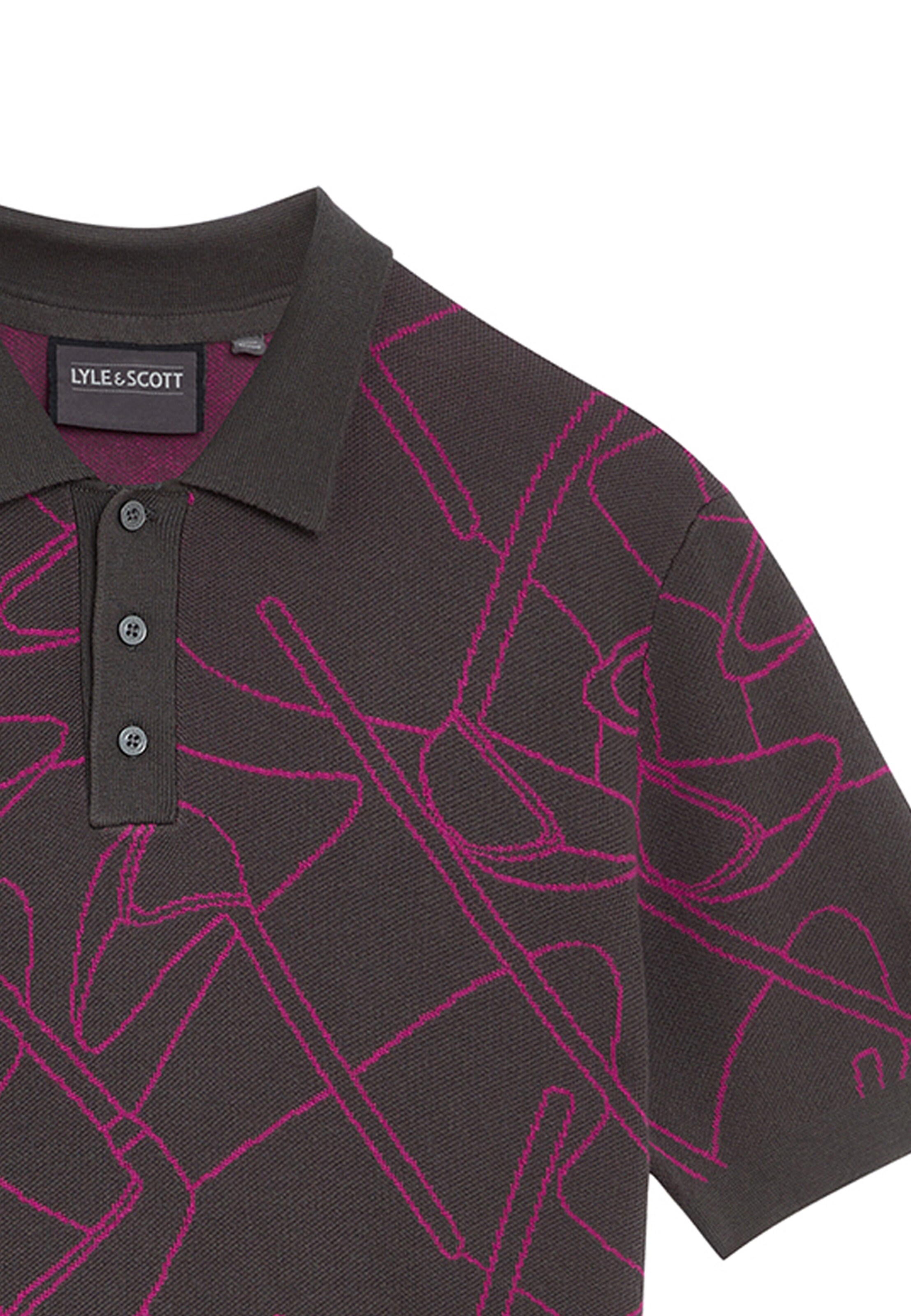 Pull-over Lyle & Scott en gris