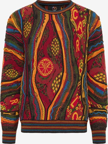 Carlo Colucci Sweater 'Damian' in Mixed colors: front