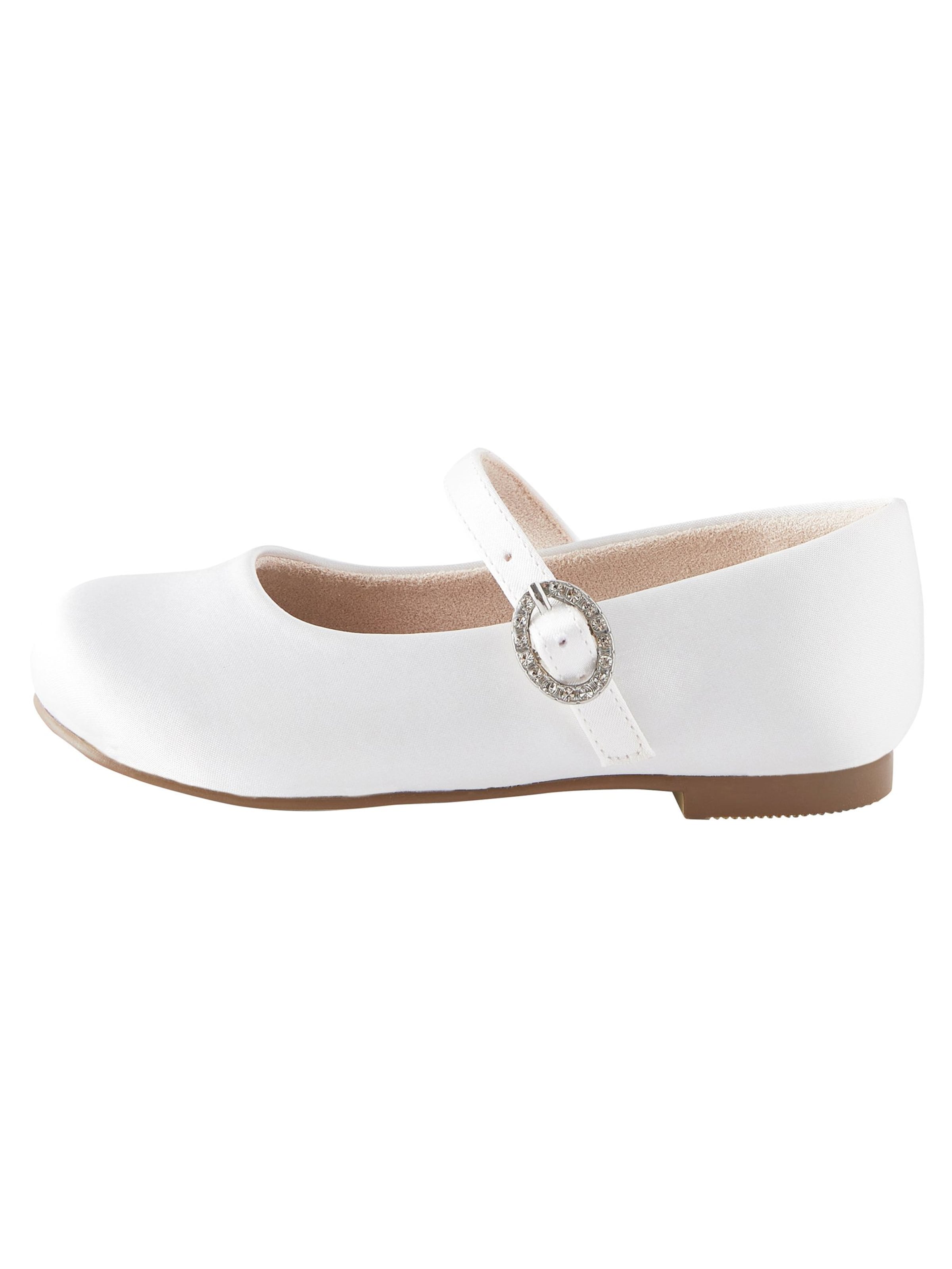 Next Baleríny – bílá: přední strana