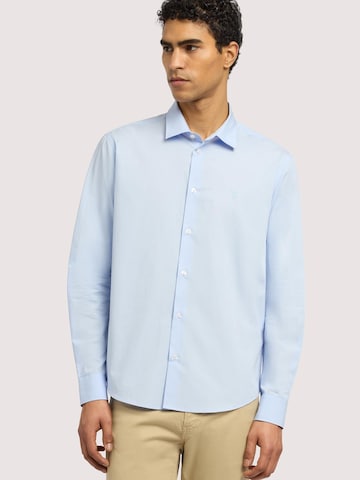 Trussardi - Ajuste regular Camisa en azul: frente