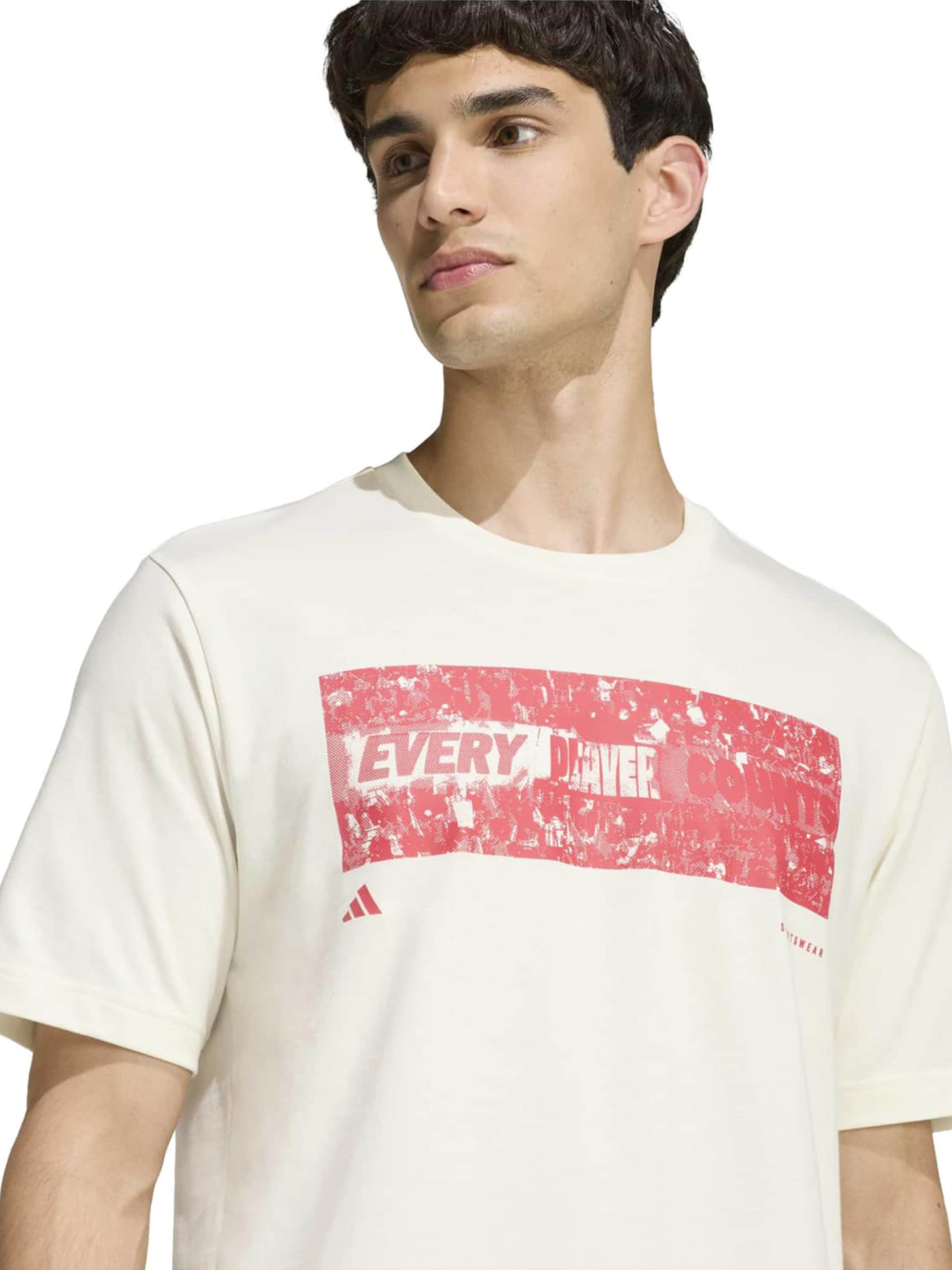 ADIDAS SPORTSWEAR Funktionsskjorte 'STADIUM FANS' i hvid