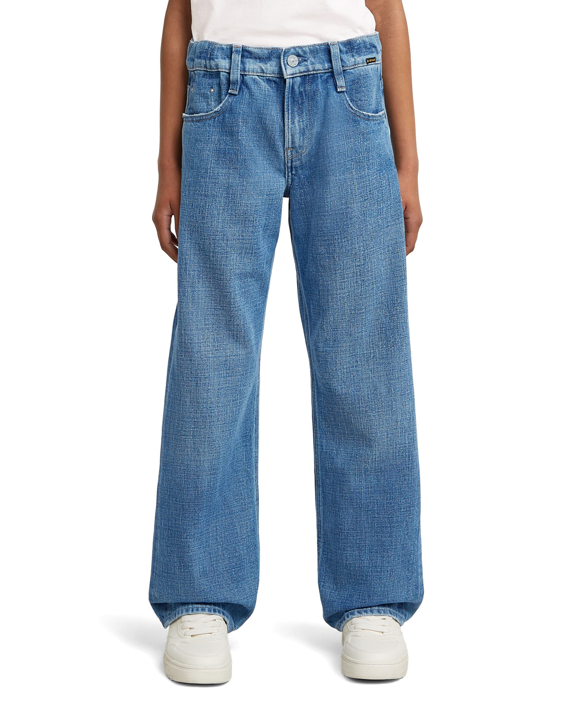 G-STAR Loosefit Jeans - 'Girls Judee Loose Jeans' in Blau: Vorderseite