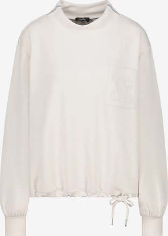 monari Sweatshirt 'Ciao Bella' in Weiß: Vorderseite