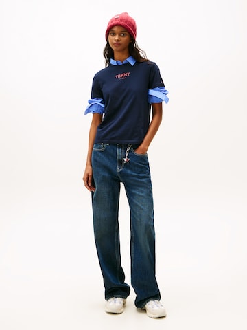 Tricou 'ESSENTIAL' de la Tommy Jeans pe albastru