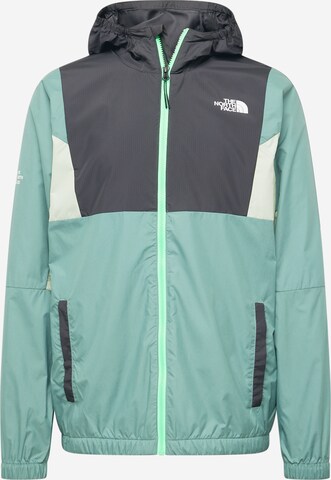 THE NORTH FACE Куртка в спортивном стиле в Зеленый: спереди