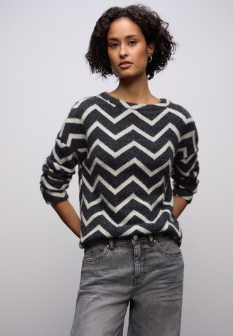 STREET ONE Shirt in Black