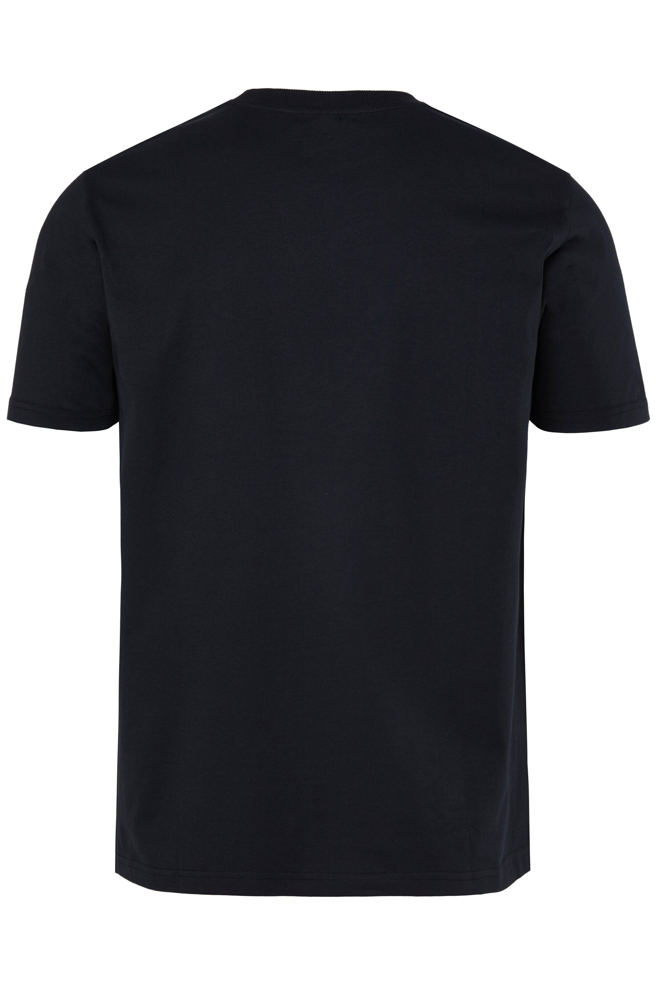 Men Plus Shirt in Black