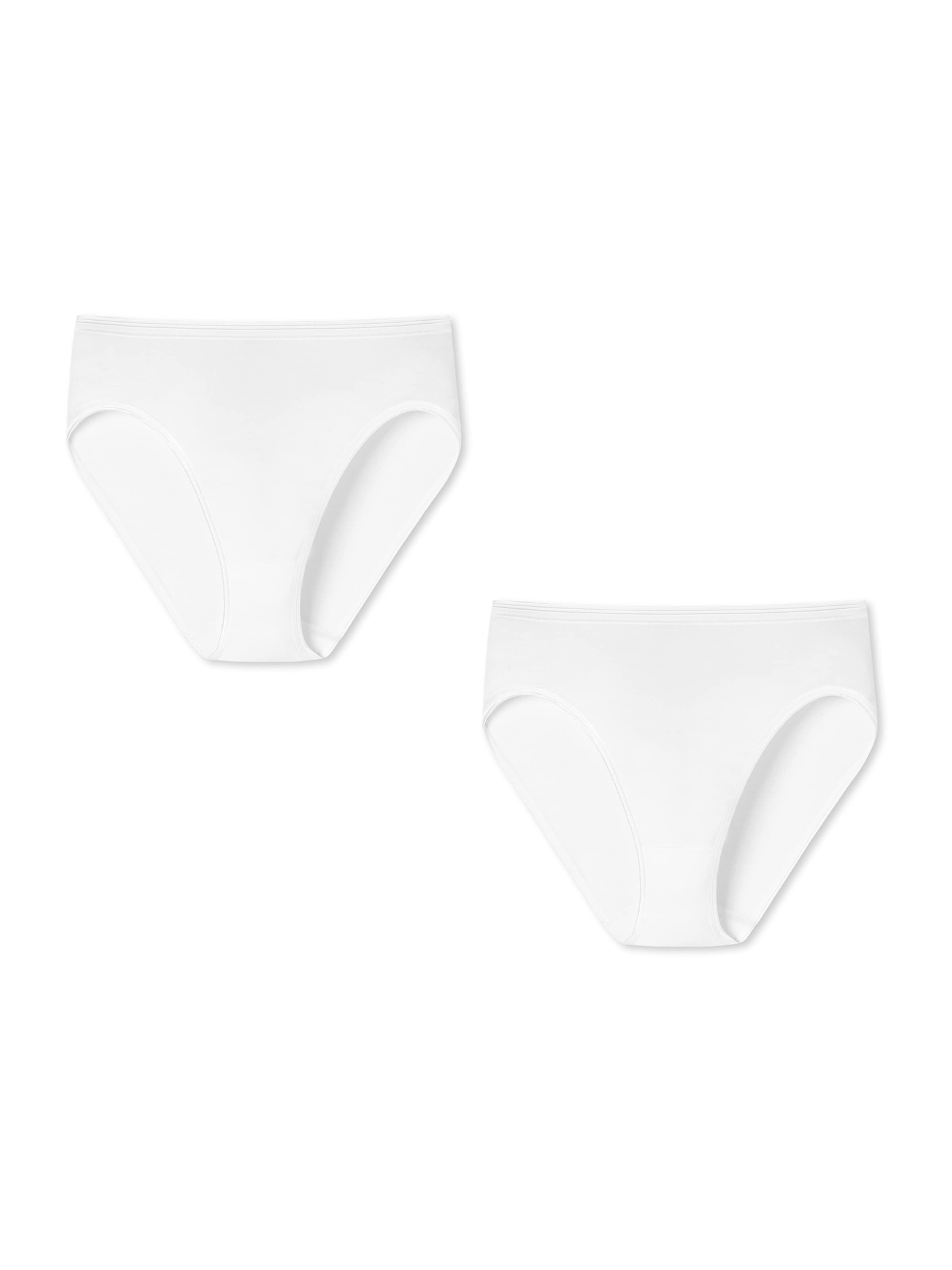 Culotte 'Luxury' SCHIESSER en blanc : devant