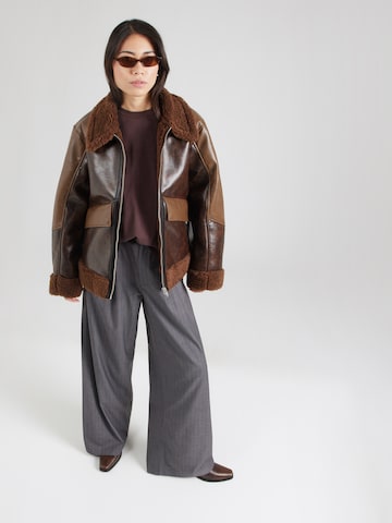 T-shirt 'Nostalgia Heart' OH APRIL en marron